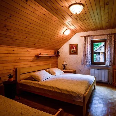 בית נופש Charming Bled Home - Big Garden, Bbq & Free Bikes בלד