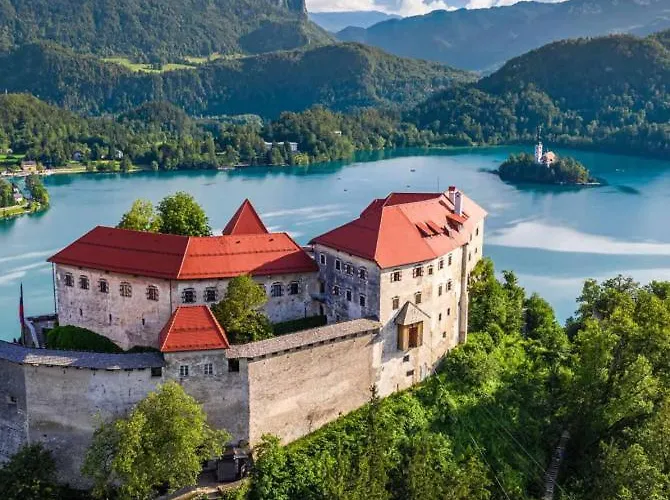 Vakantiehuis Charming - Big Garden, Bbq&free Bikes Bled